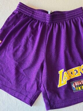 Mitchell & Ness 2003 Lakers All-Star West Basketball Shorts Purple XL